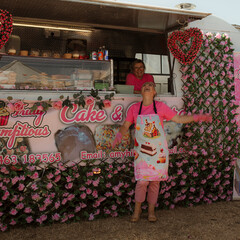 “Truly scrumptious” - Amy Hilden’s Cake & Custard stand with Amy and Tracey