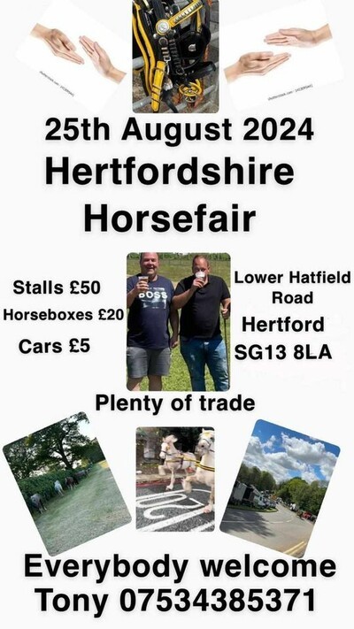 Hertfordshire Horse Fair Flyer