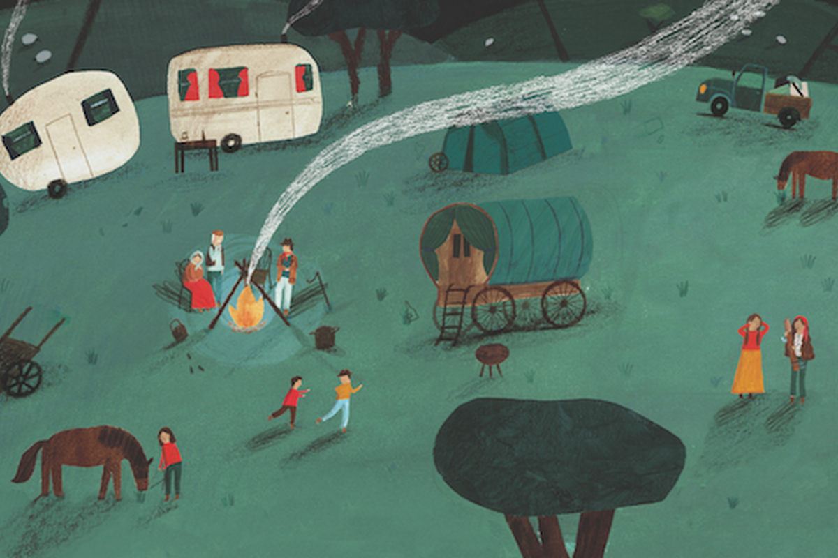 Richard O Neil s Gypsy Traveller Stories In New Cartoon Books For 