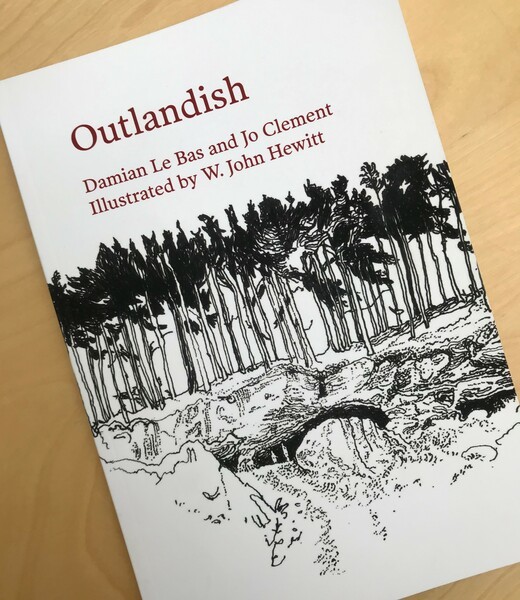 Cover of poetry book Outlandish