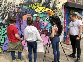 Young people interview Damian Le Bas