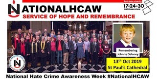 National hate crime service to remember Johnny Delaney