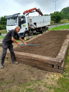 Simey’s Memorial Garden starts to take shape