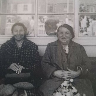 Granny Freedom and Granny Matthews   (Courtesy of Freedom Matthews /Mick Matthews Archive )