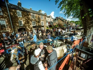 Appleby Town during Appleby Horse Fair 2022