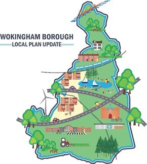 Wokingham map 