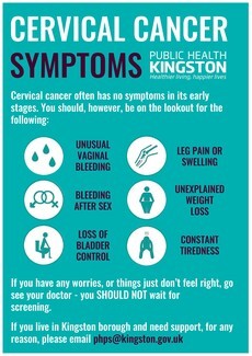 Cervical cancer symptoms 