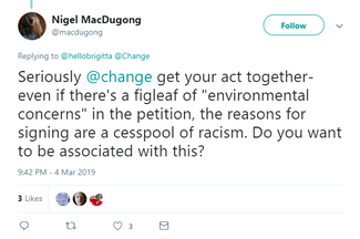 Nigel MacDugong Tweet