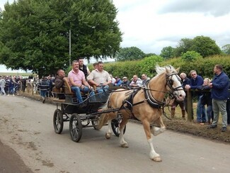 Appleby Horse Fair - 'The Flash'. Cancelled this year due to coronavirus (c) Mike Doherty