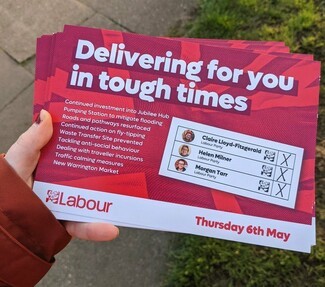 Labour leaflet