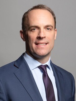‘Influential’ – Secretary of State for the Foreign Office Dominic Raab (Dominic Raab official portrait)