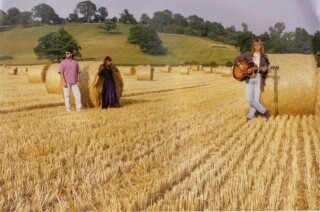 The Brickshed 1992 - Chris , Lez, and the late Zania Wood 