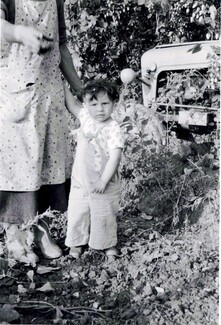 Chris Smith and his mother in the 1960s (c) Courtesy of the Smith family 