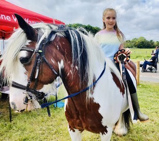 Tommy and rider Amelia Thompson