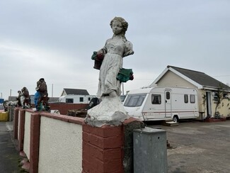 “Dangerous and contaminated” - A home in Rover Way, Cardiff. The site suffers from pollution from the nearby Celsa Steelworks, a sewage plant, and other industrial plants