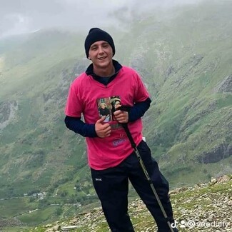 Levi-George Holland completing the Three Peaks Challenge!