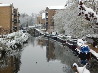 Boaters in London