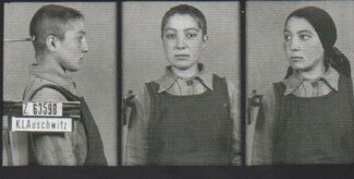 Romani girl in Auschwitz
