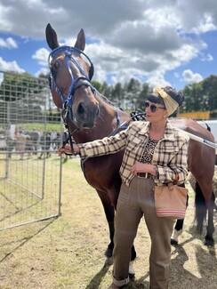 Returning Winner - Cal the horse and Dawn