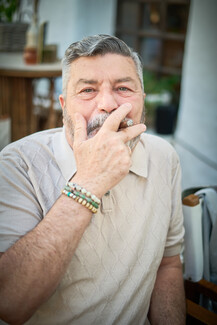 Paolo from Italy came to celebrate the difference