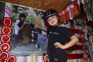 ‘We are going to need a bigger trophy cabinet’ - Darlene in 2024, aged six. Photograph by Eszter Halasi