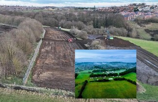 The previous Lee Gap fair site has now been developed prompting the search for a new location. Composite image, both photographs © Lee Gap Fair