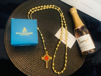 Dee Cooper's birthday present from her family