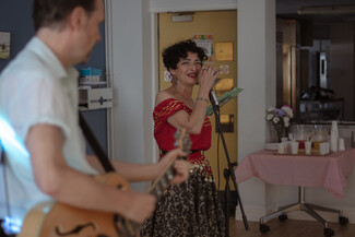 Florence Joelle and Dave Wilson