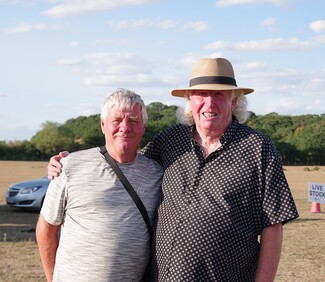 Mike Port, son of Tony on the left