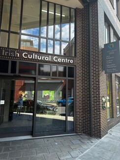 The event was held at the Irish Cultural Centre in London