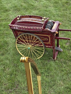 The grinding barrow made by Stretton Ingram, Worcestershire, later well known as Peter Ingram