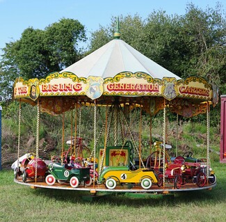 The children's carousel