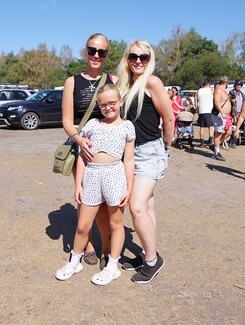Fair visitors from Somerset