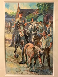 Sketches from Wickham Horse Fair