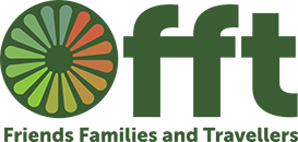 Friends Families and Travellers logo