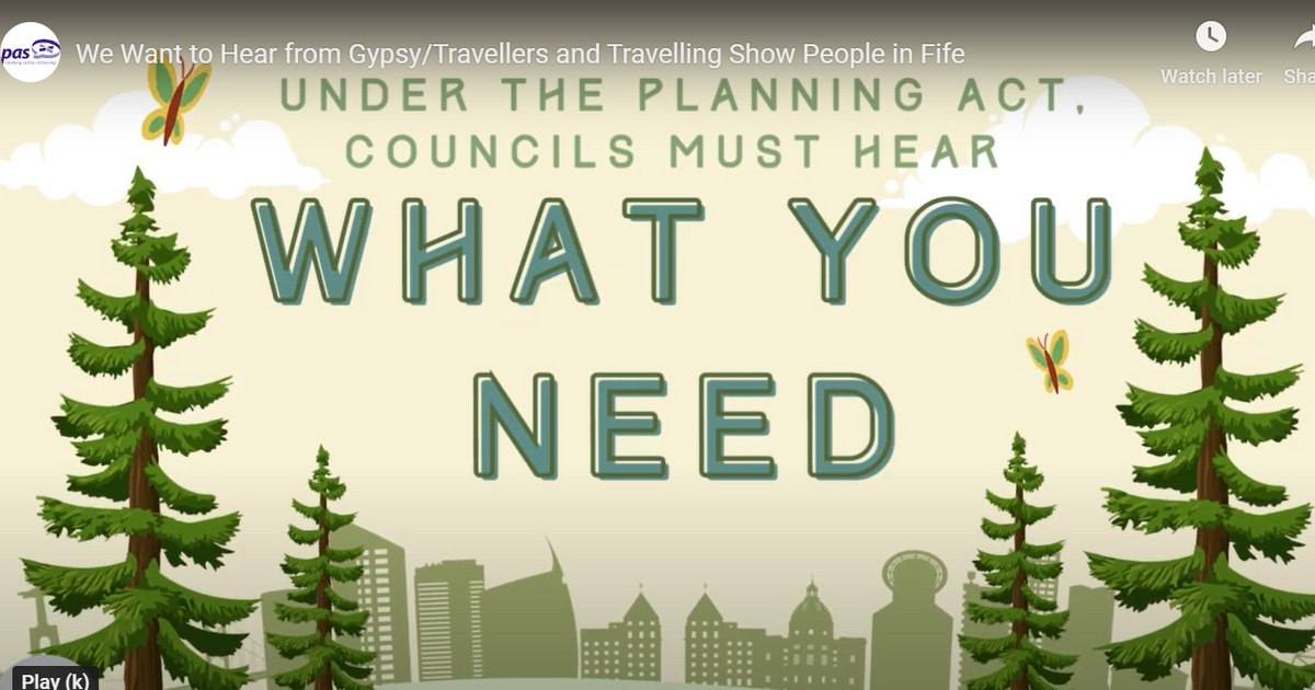 GYPSY/TRAVELLERS IN FIFE SHARE YOUR VIEWS WHAT’S IT LIKE TO LIVE IN